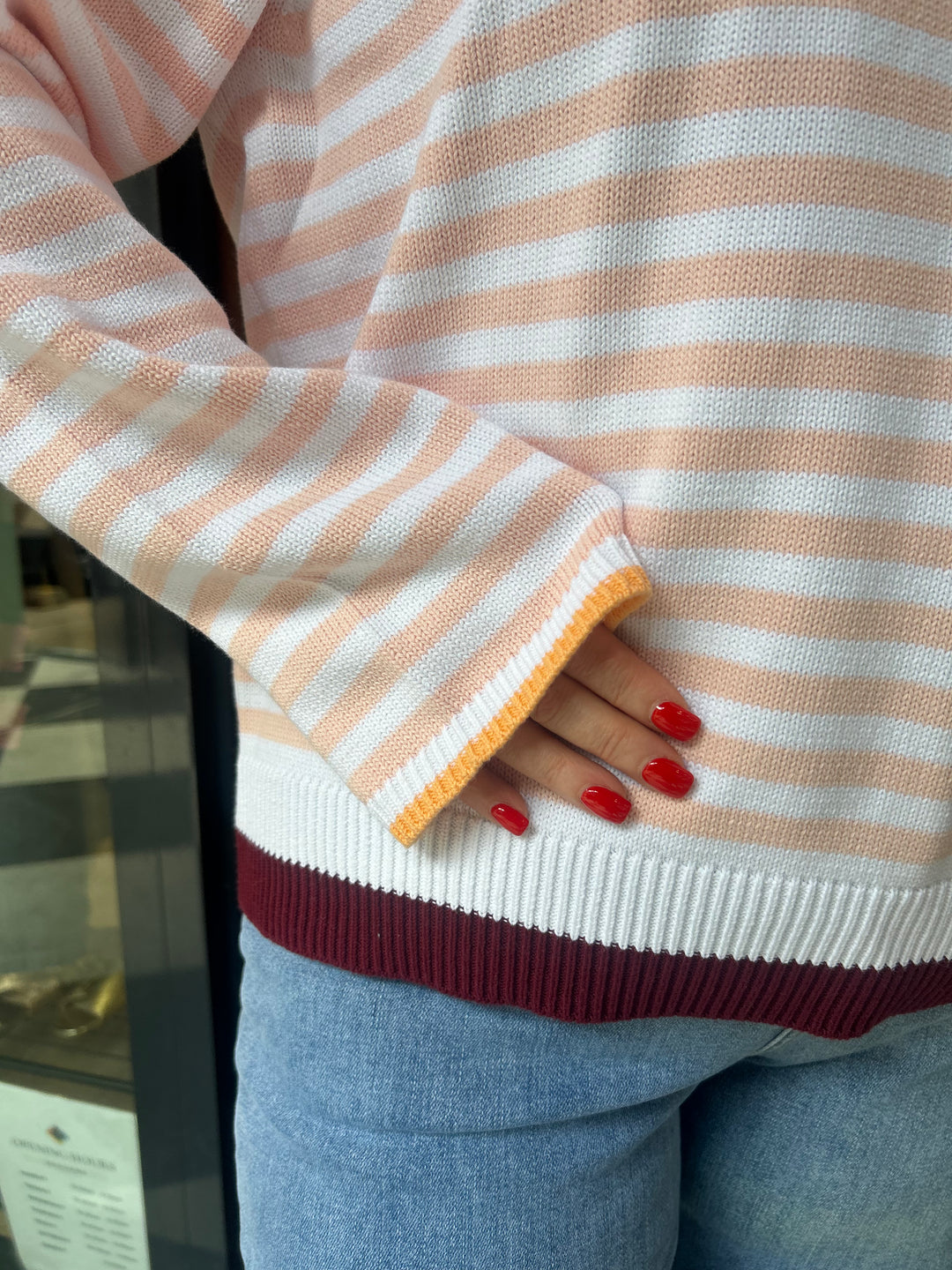 Candy Lane Sweater