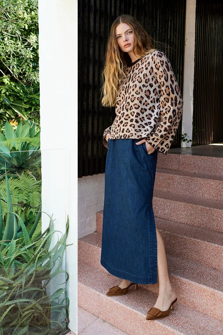 Leopard Knit