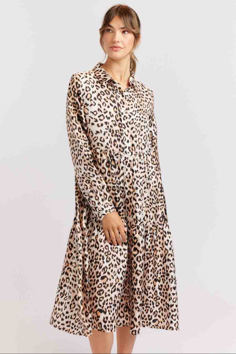 Hazel Dress Animal - Classic