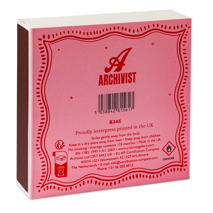 Square Safety Matches - Merry & Bright