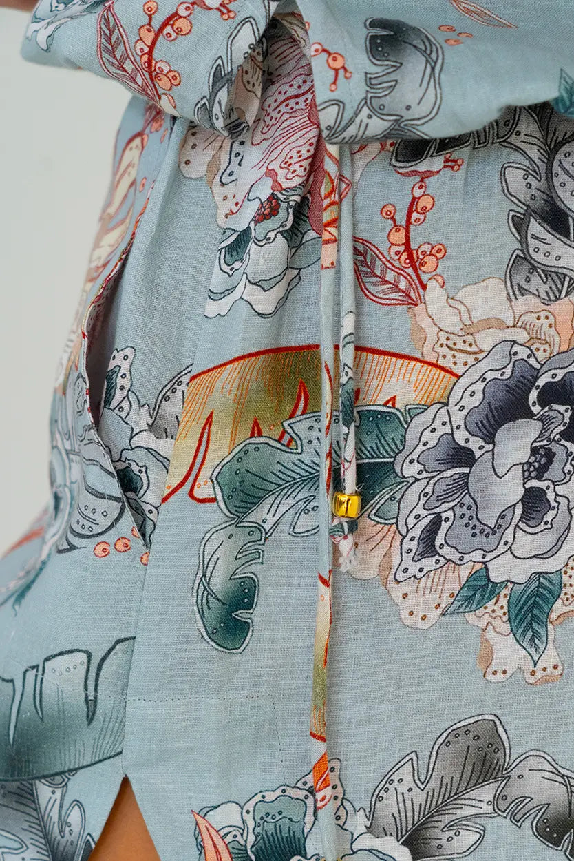 Arlington Milne Skylar Short Oriental Flower