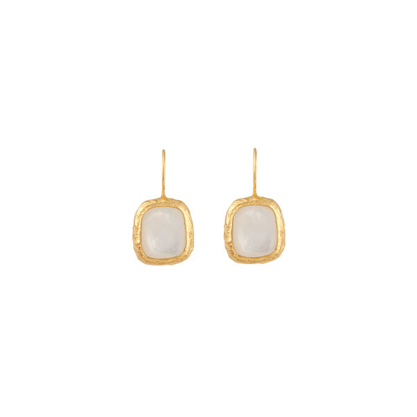 Muse Earrings - White