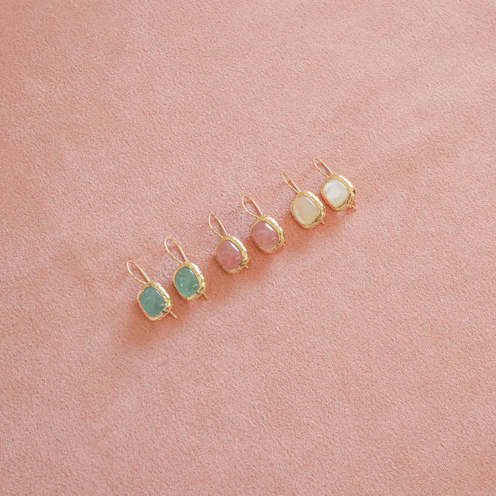 Muse Earrings - White