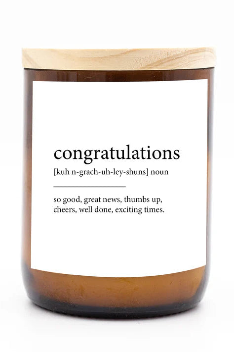 Dictionary Meaning Candle - Congratulations