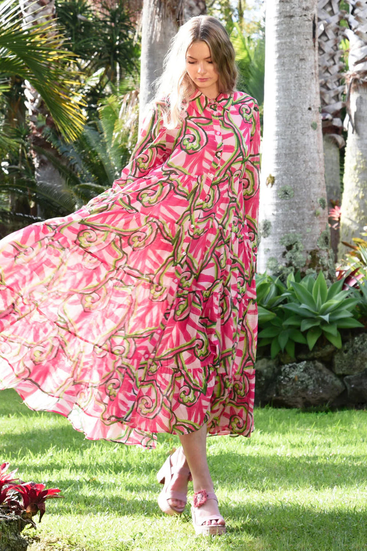 Sun & The Swoon Dress - Going Off Tropic