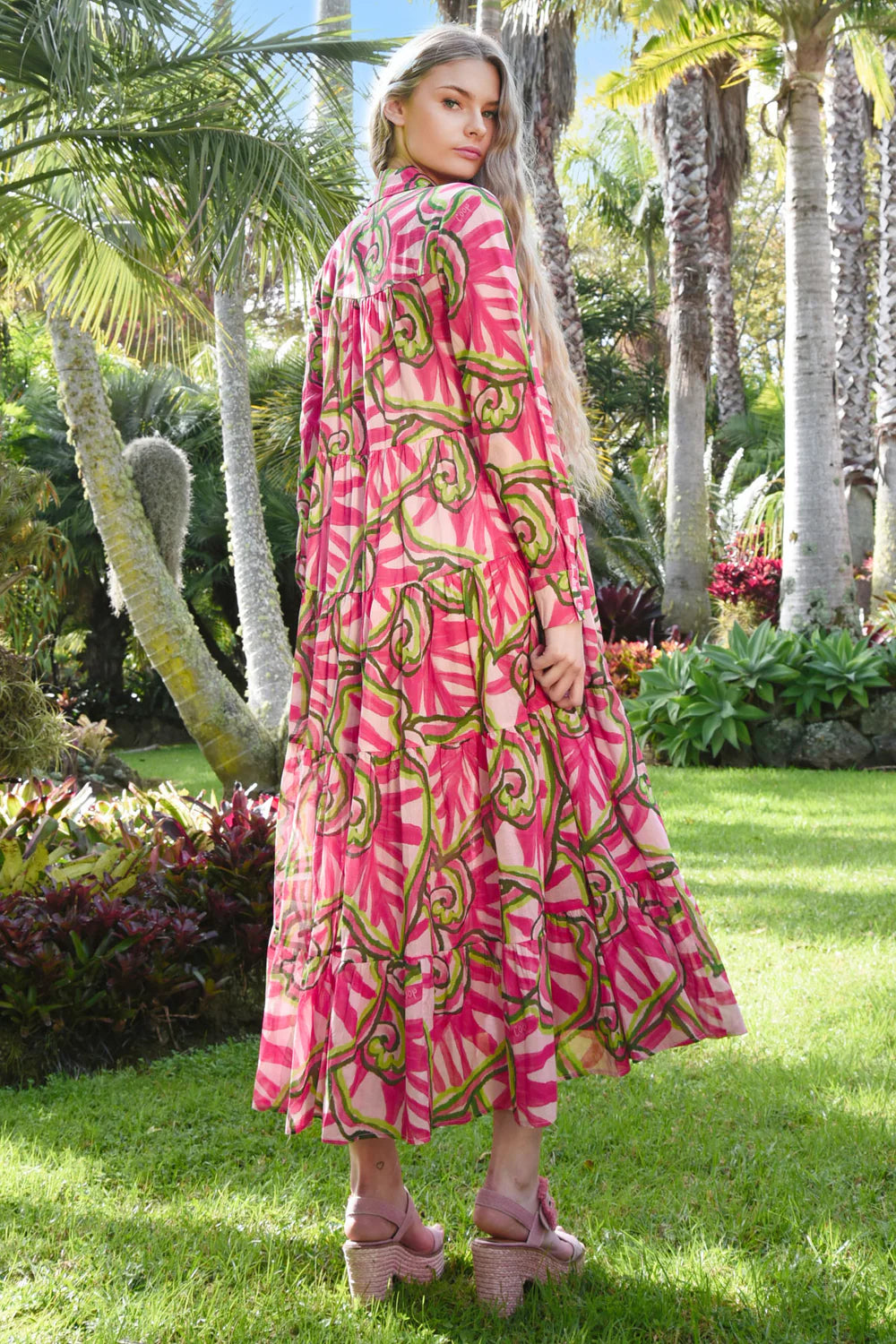 Sun & The Swoon Dress - Going Off Tropic