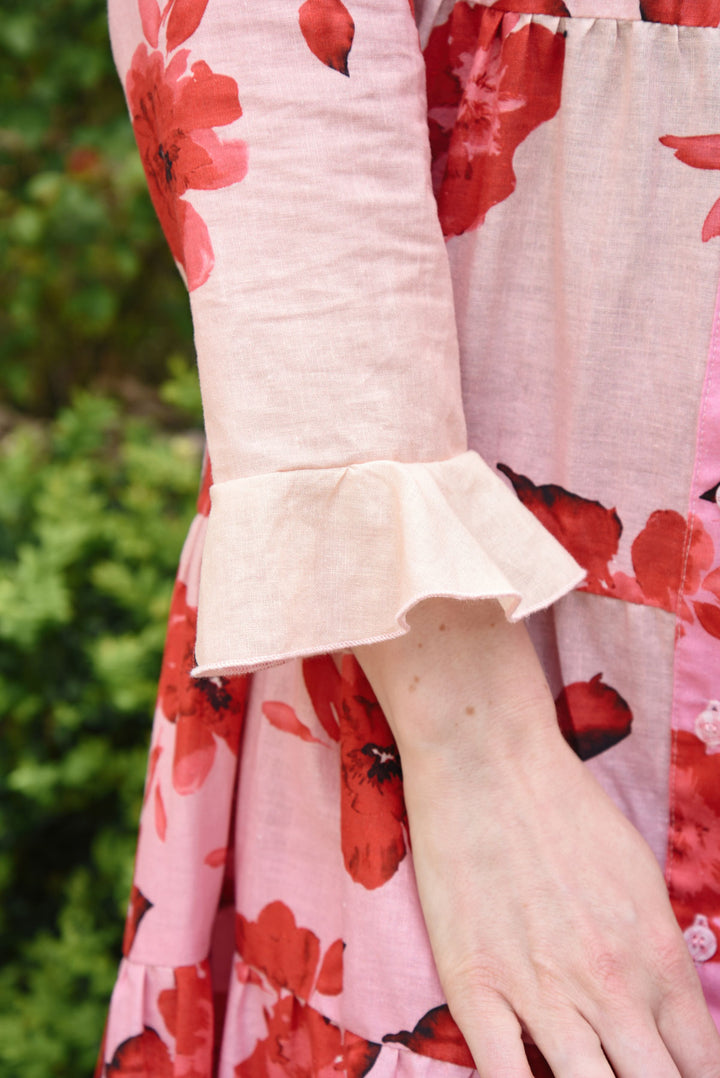 In The Long Dress - Pink/Red