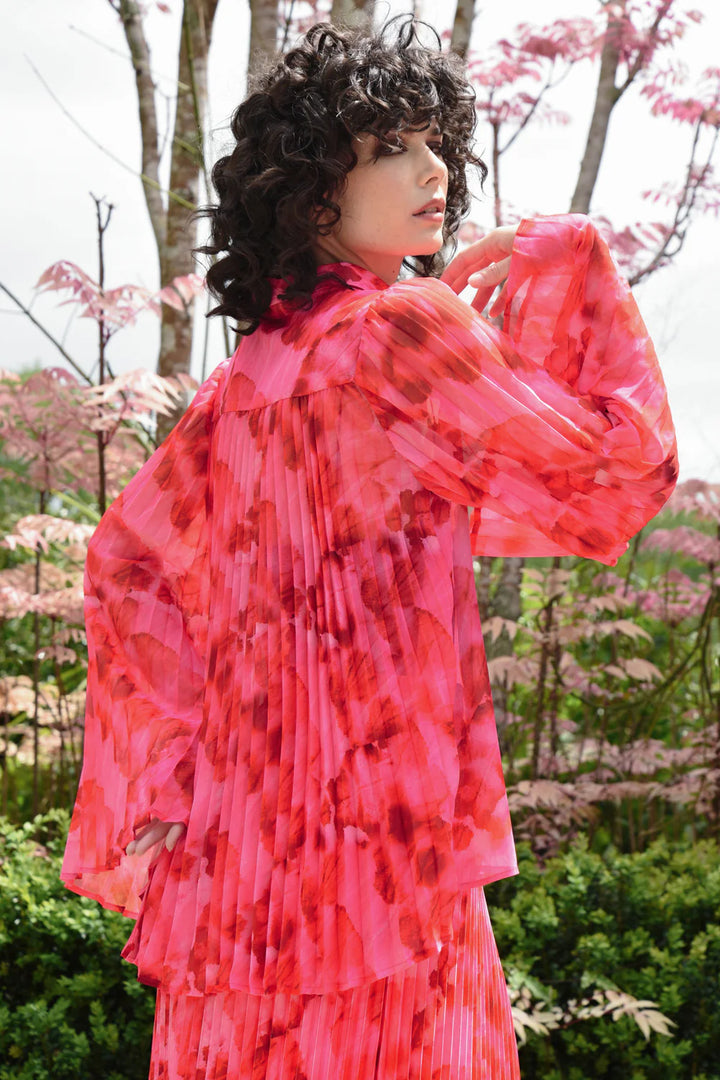 Made You Look Shirt - Pink/Red
