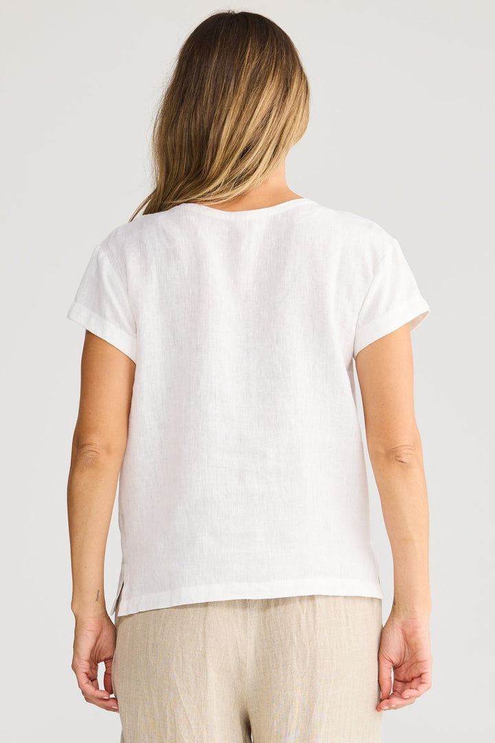 Captain Tee - White