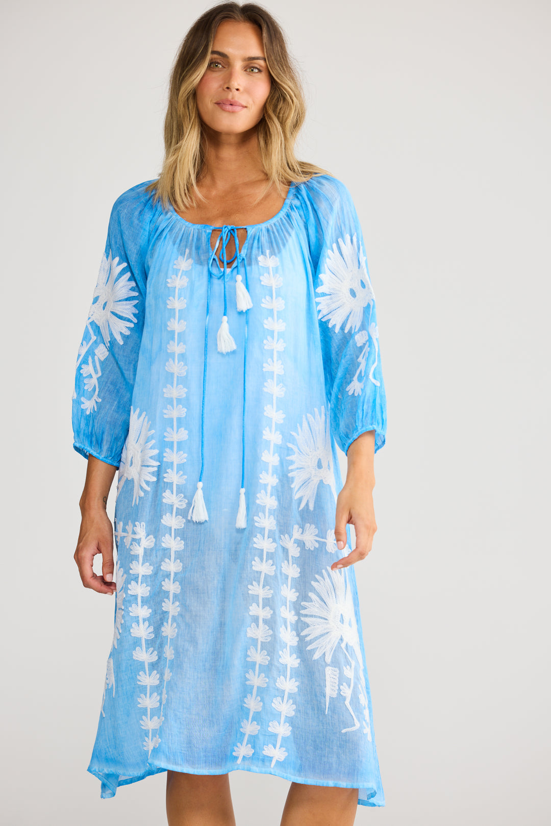 Aloha Dress - Blue
