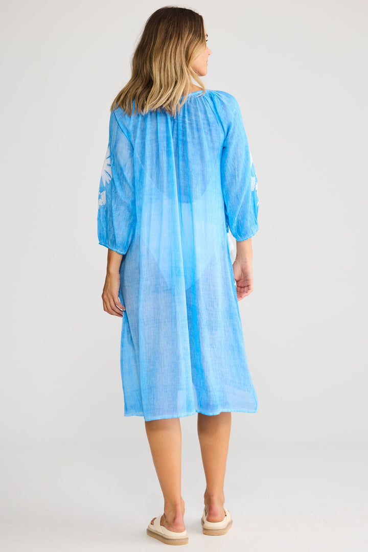 Aloha Dress - Blue