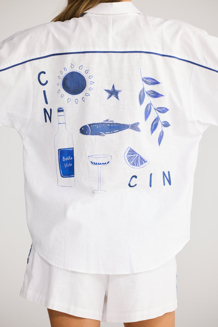 Vacation Shirt - White