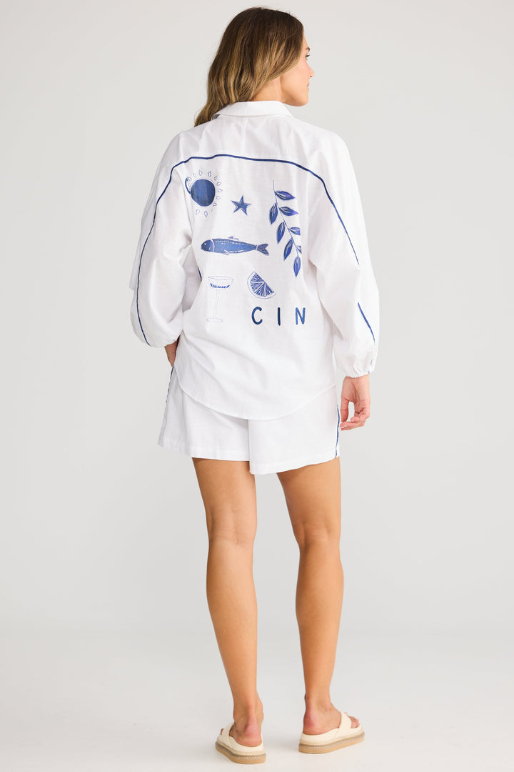 Vacation Shirt - White