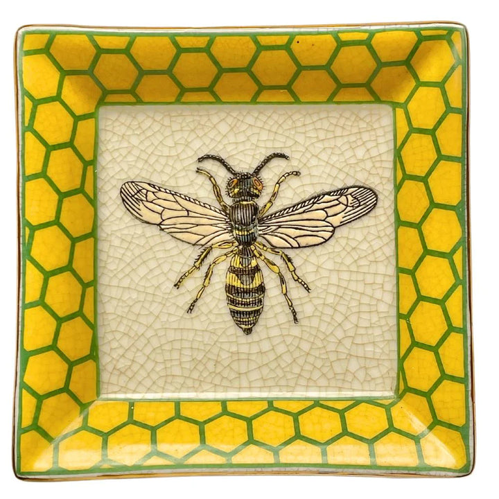 Jardiner Abeille Wall Plate - Yellow