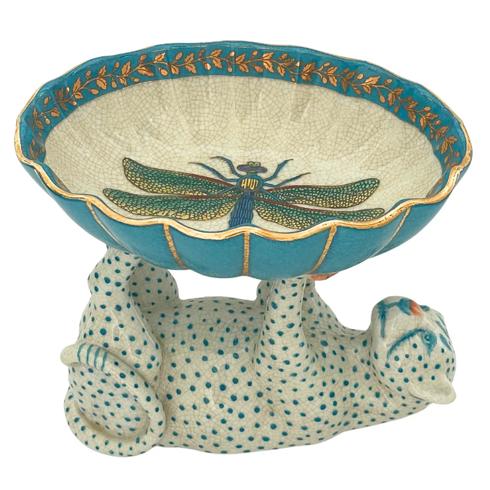 Jungla Savon Dish - Snow Leopardo Cerulea