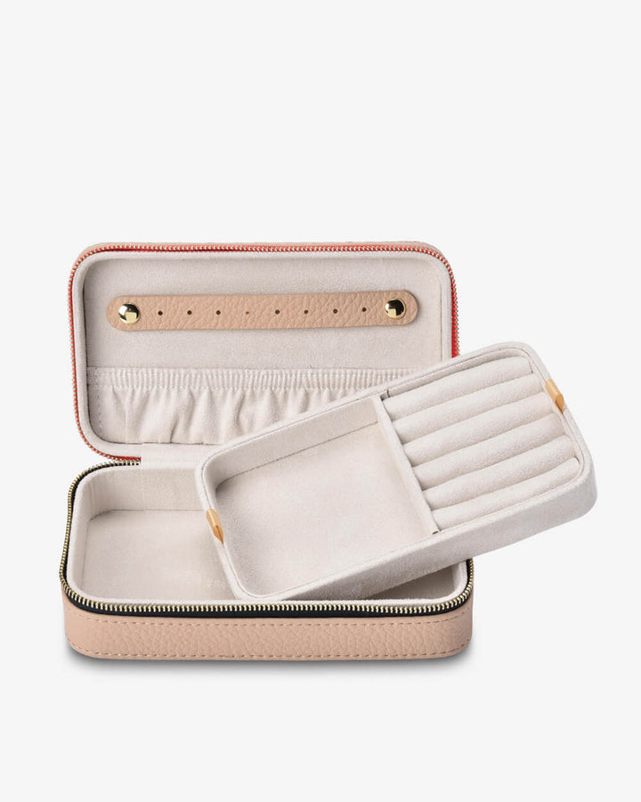 Jewellery Case Large - Neutral Pebble