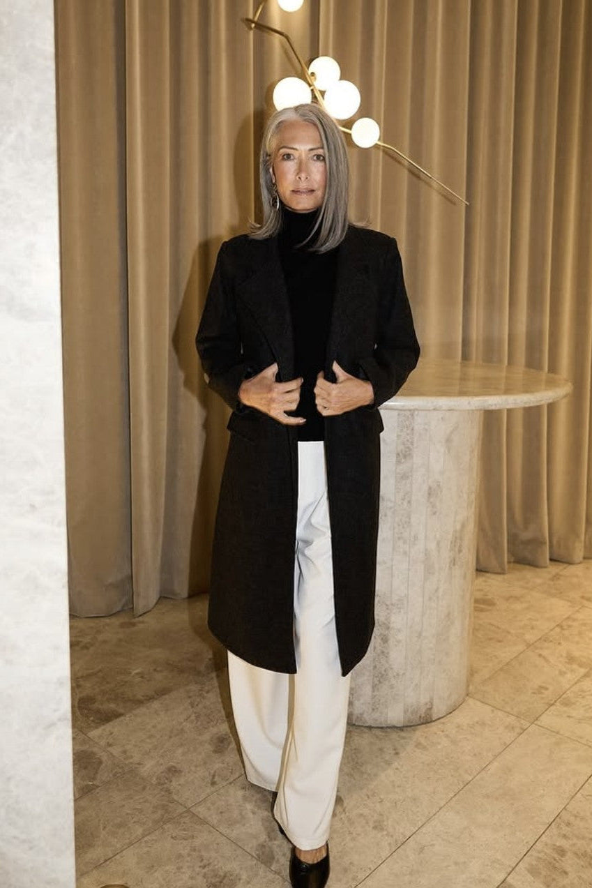 Julianne Coat - Charcoal