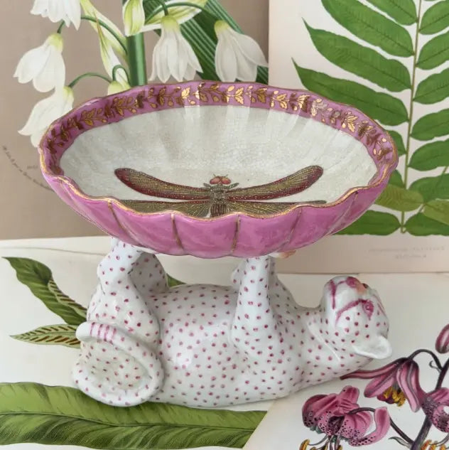 Jungla Savon Dish - Snow Leopardo Pink
