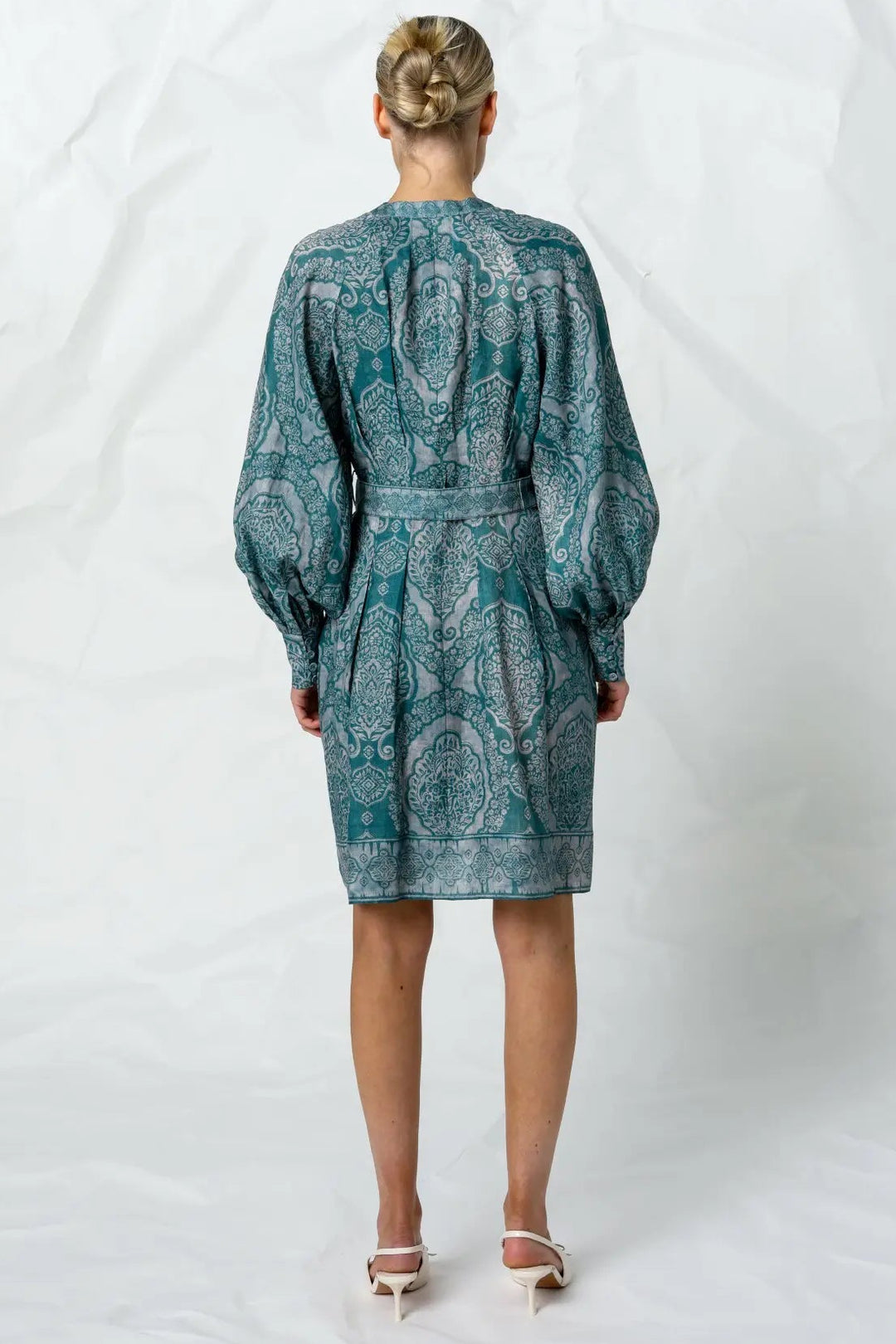 Riley Dress - Indigo Henna