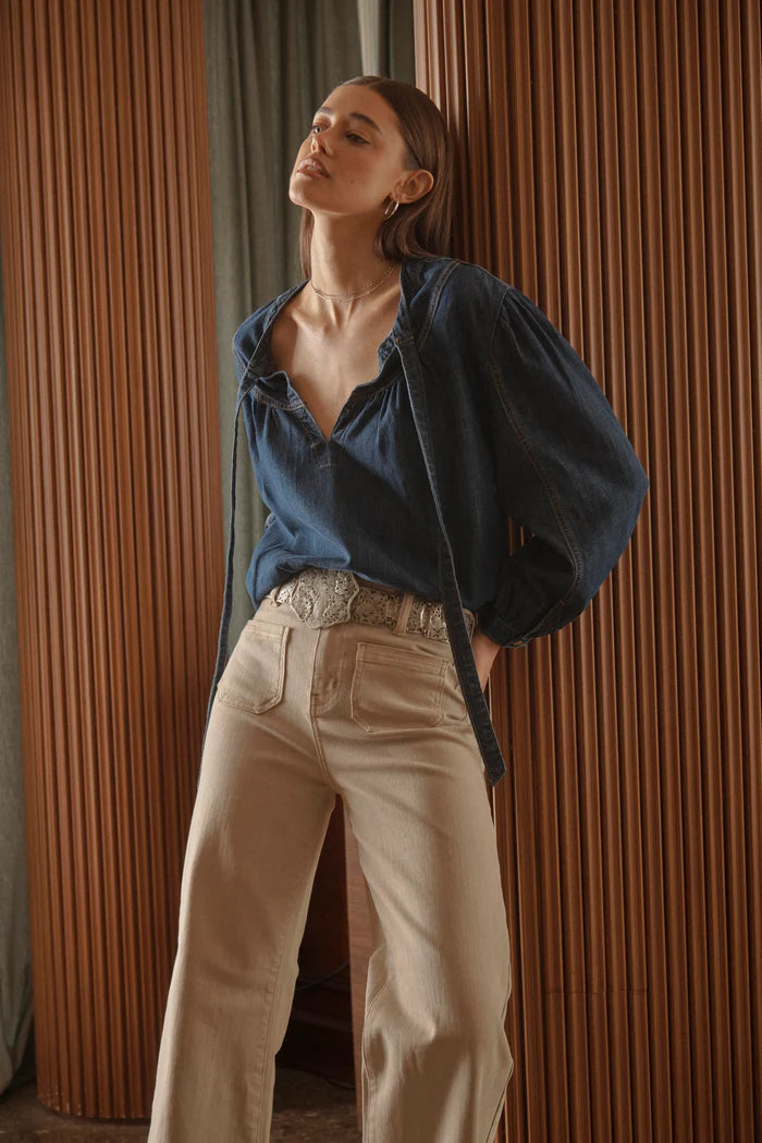 Kelly Shirt - Palisade Blue