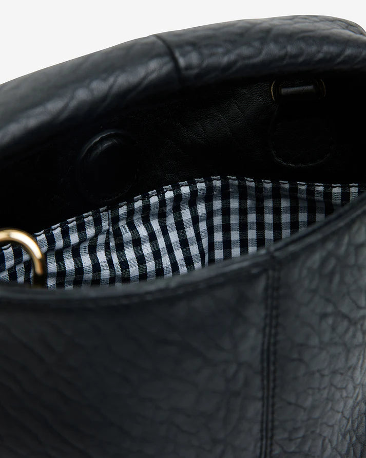 Linton Crossbody - Black Pebble