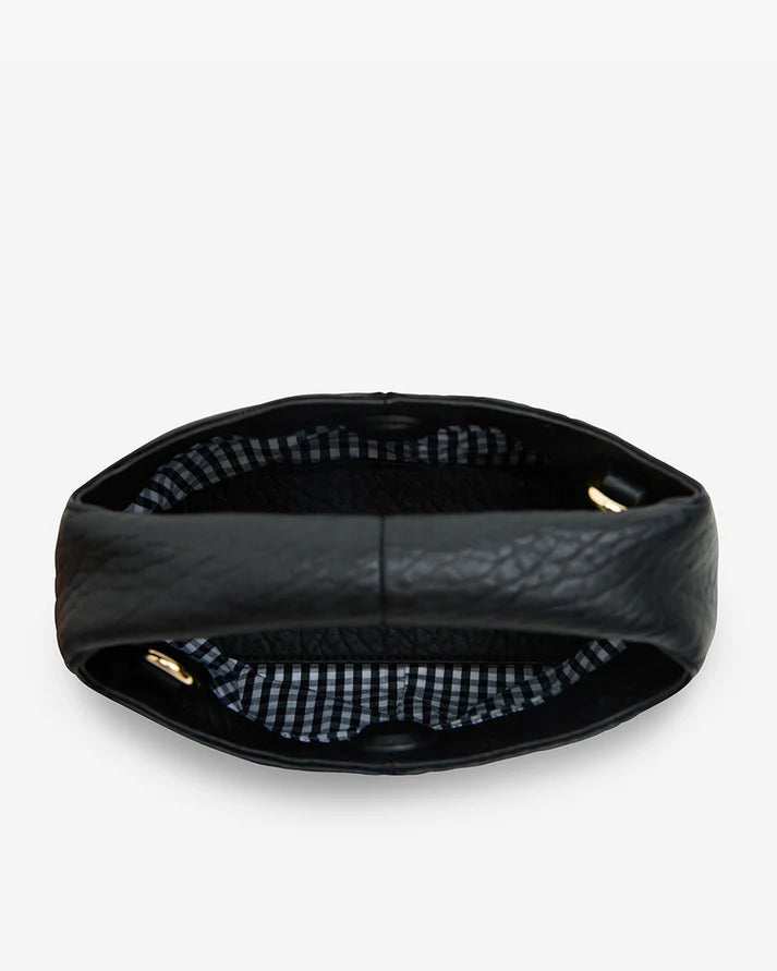 Linton Crossbody - Black Pebble