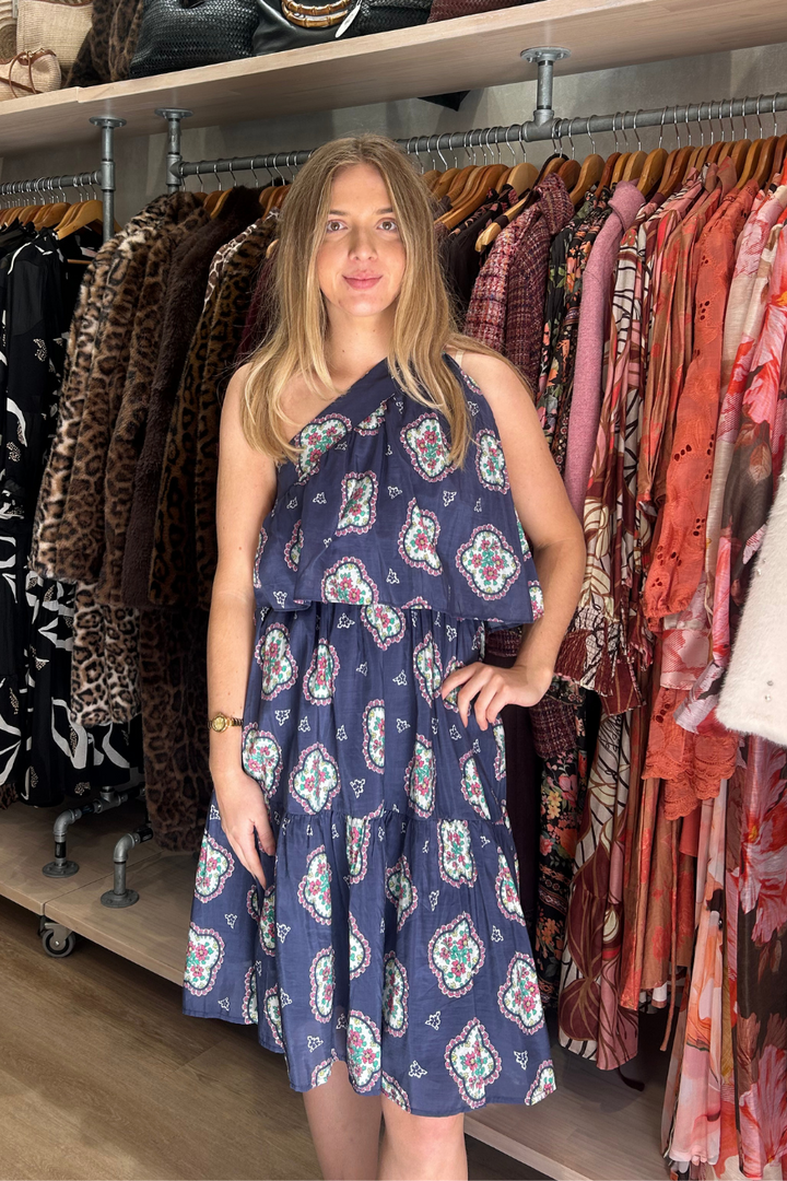 Livy Dress - Navy