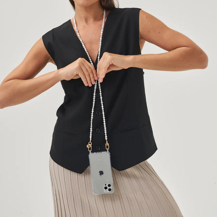 Pearl Crossbody Phone Chain