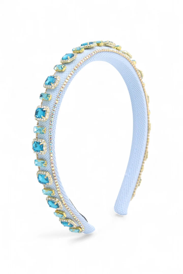 Laurel Headband - Blue