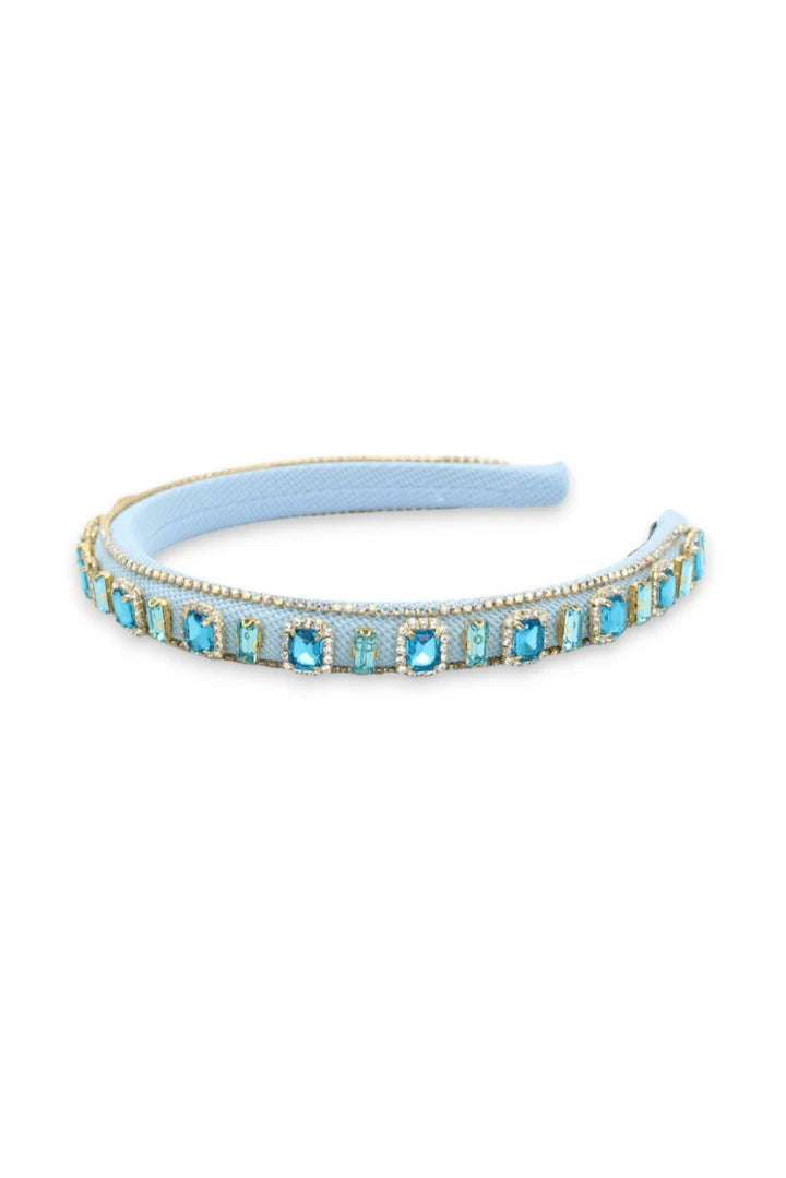 Laurel Headband - Blue