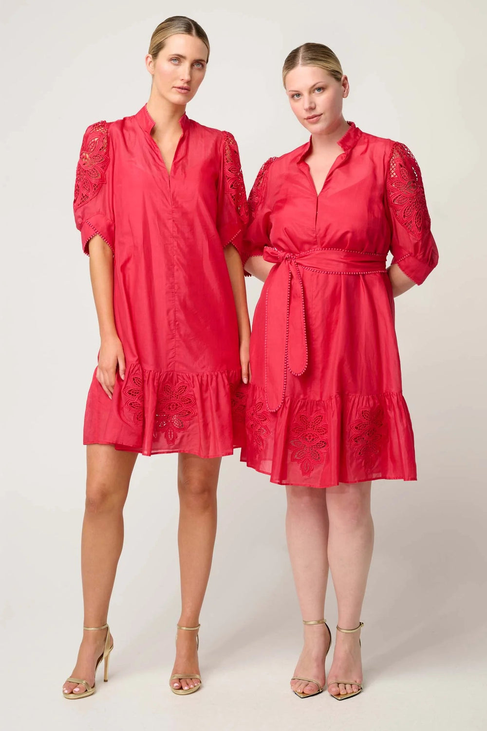 Once Was Jamila Dress Ruby