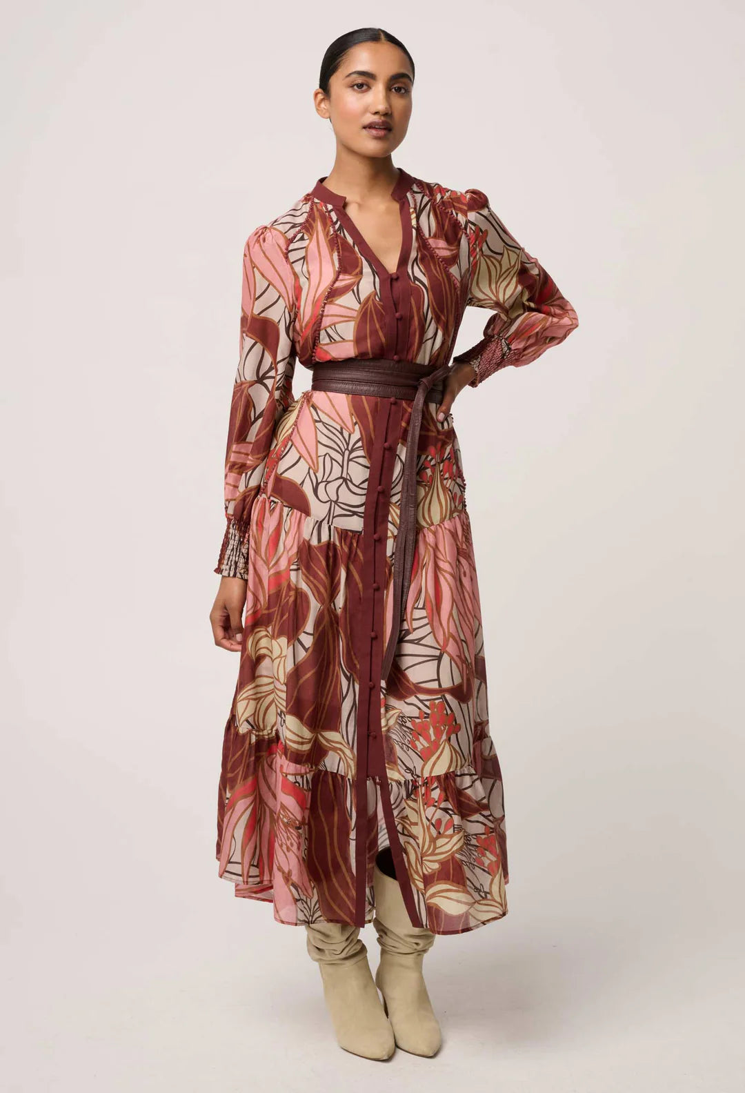 Liliana Maxi Dress - Cathedral Botanic