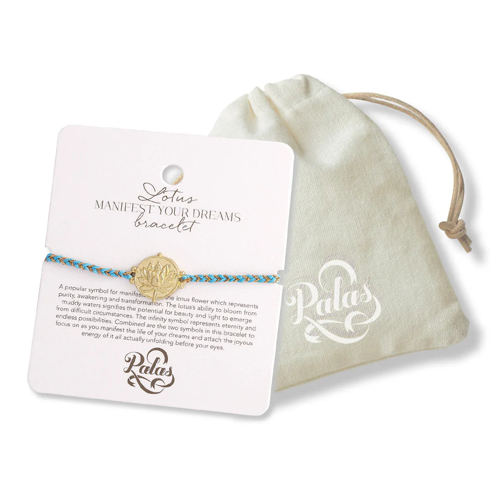 Lotus 'Manifest Your Dreams' Bracelet