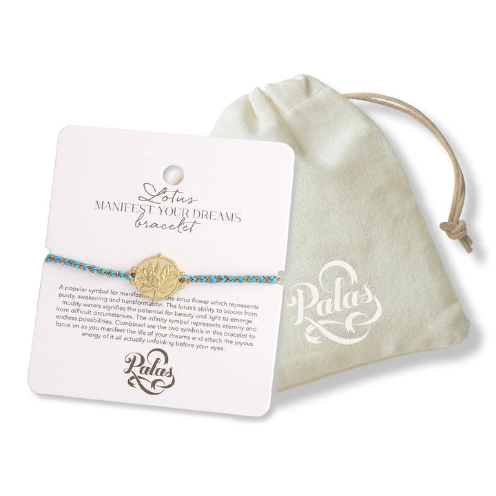 Lotus 'Manifest Your Dreams' Bracelet