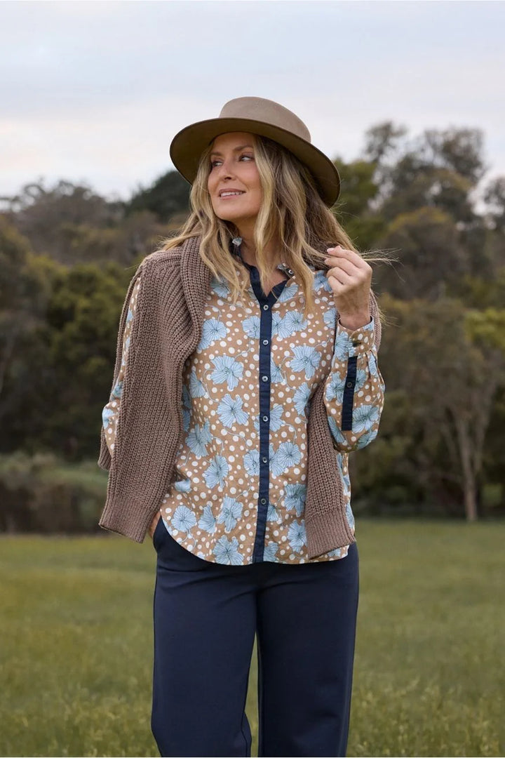 PioneerLine Cotton Shirt - Print