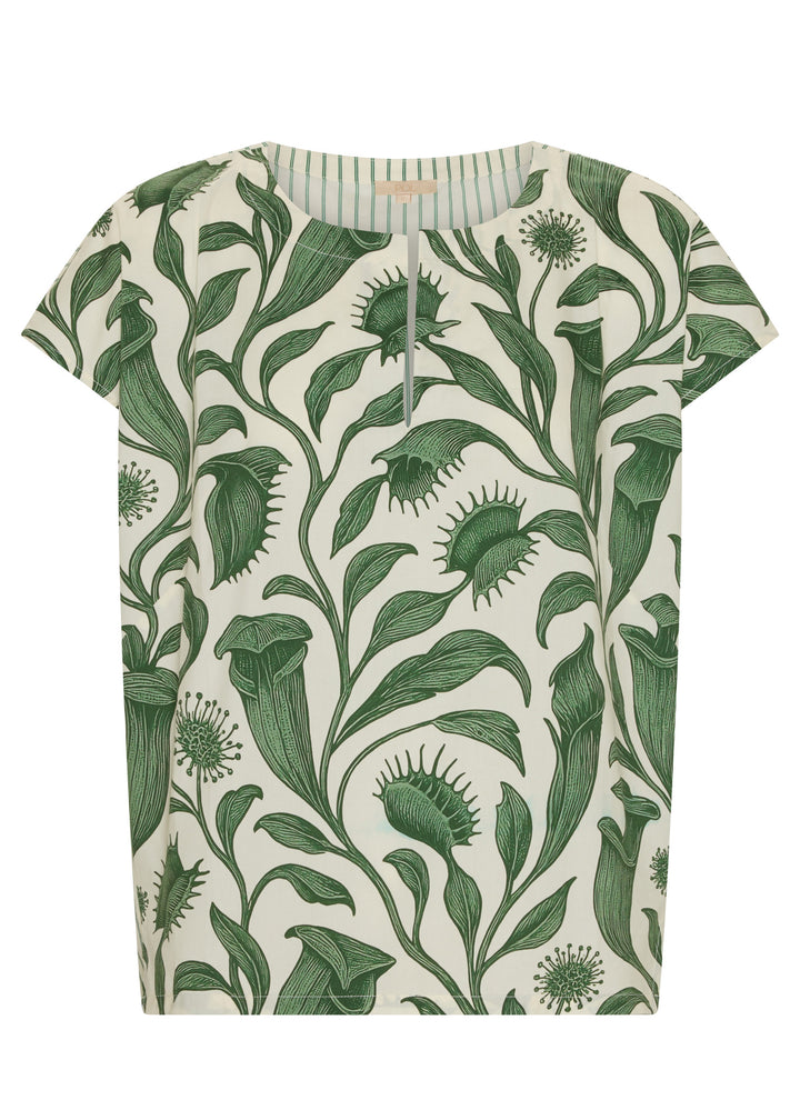 Botanica Top with Contrast Back