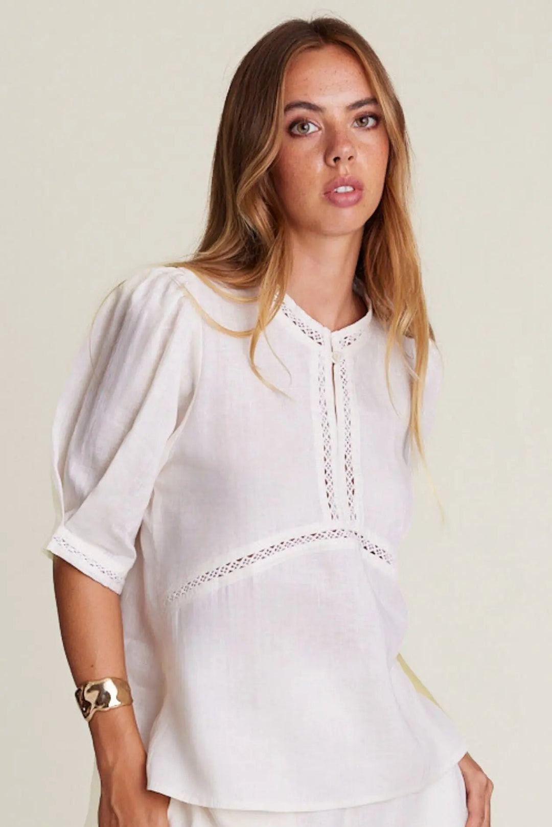 Sculpt Top - Alabaster