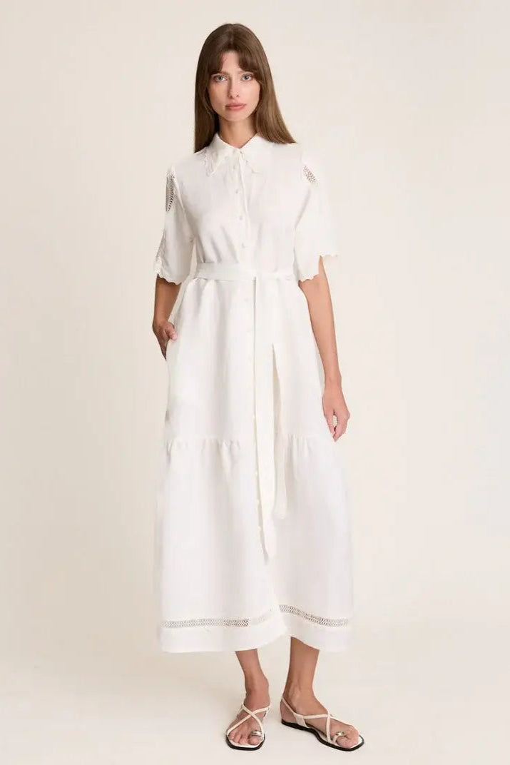 State of Embrace Lotte Dress Ivory