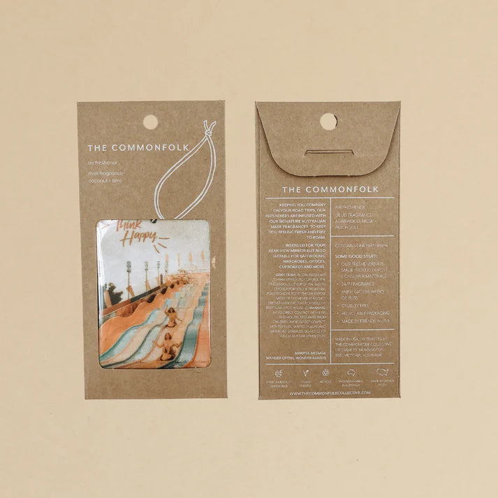 The Commonfolk Air Freshener Slide Think Happy