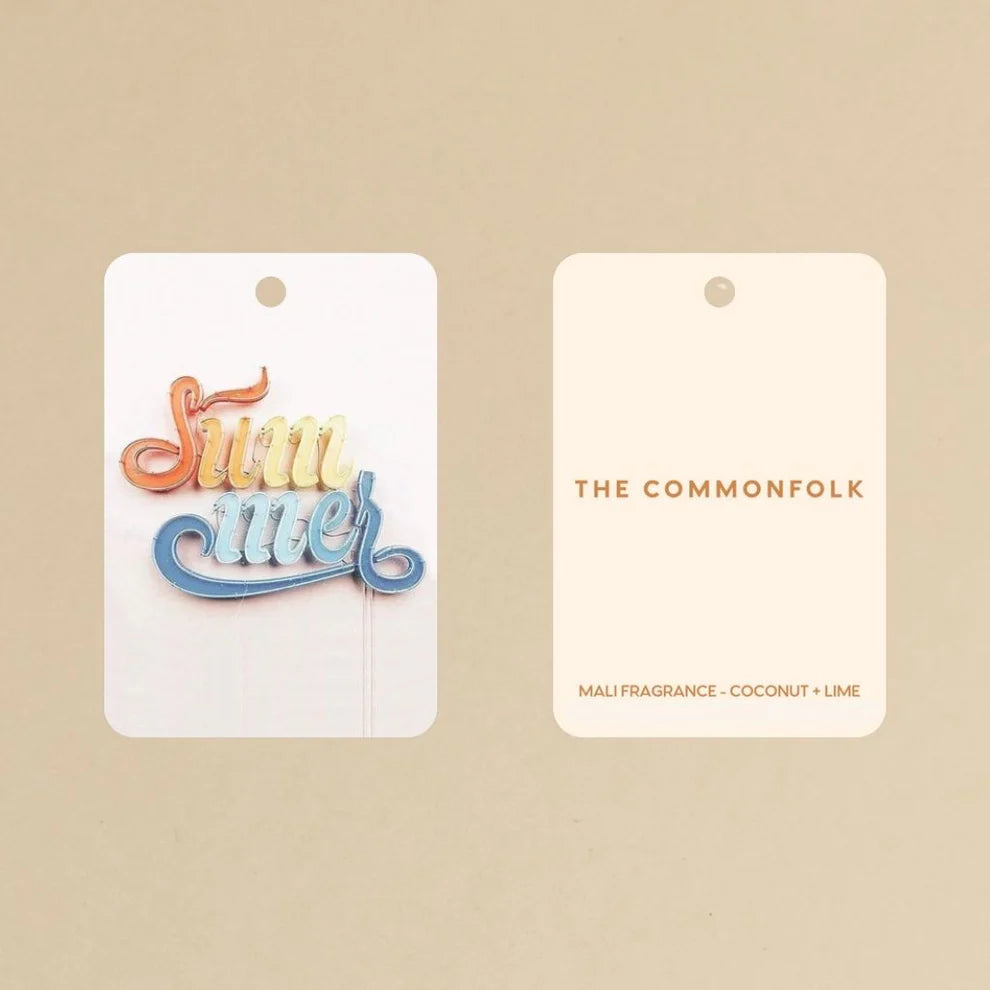 The Commonfolk Air Freshener Summer