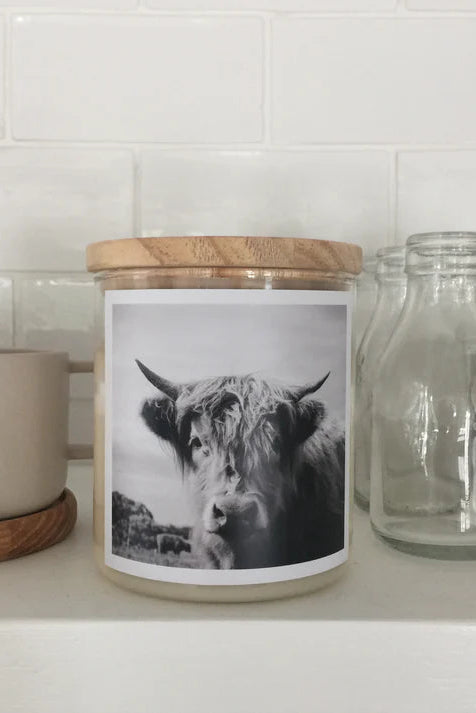 Soul Candle - Highland Cow