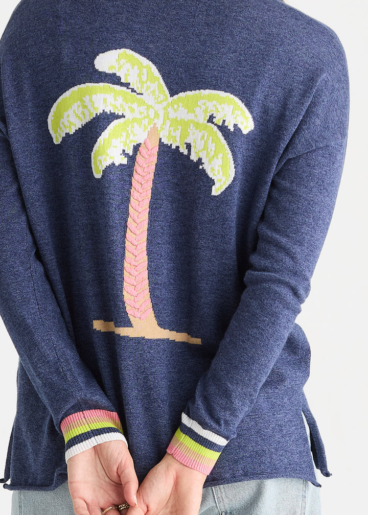 Island Tie Knit - Denim