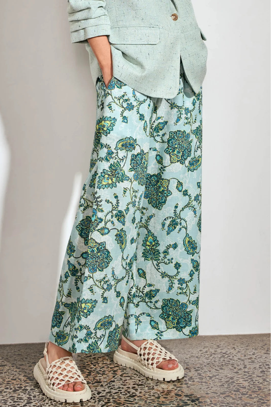 Merchant Pant - Fern Paisley