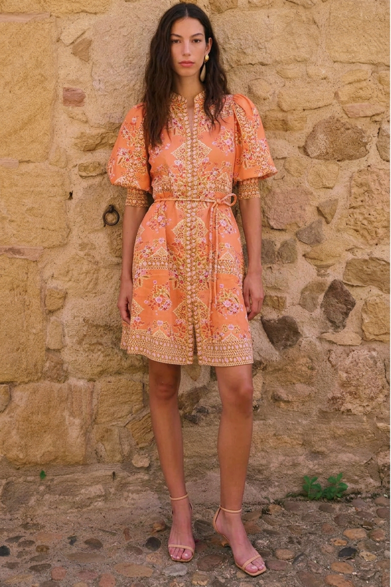 Scenic Dress - Marigold Glow