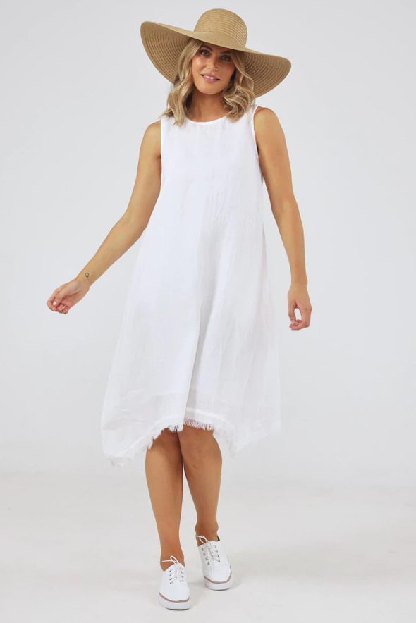 Holiday Miranda Dress - White