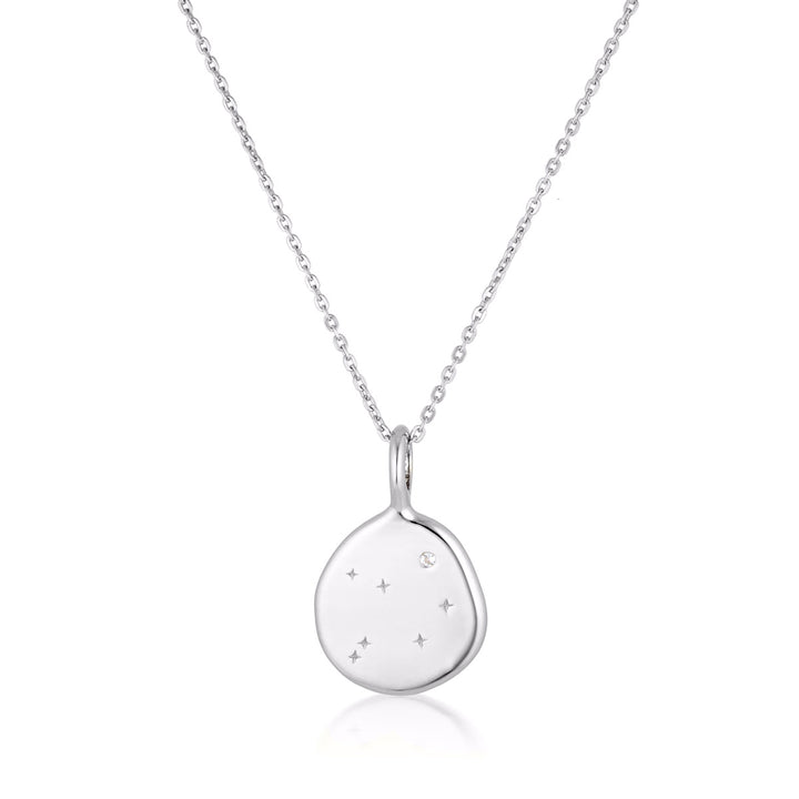 Zodiac Necklace - Libra - Silver