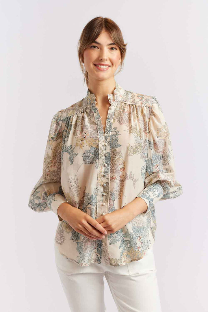 Rosemary Aster Shirt - Wheaten