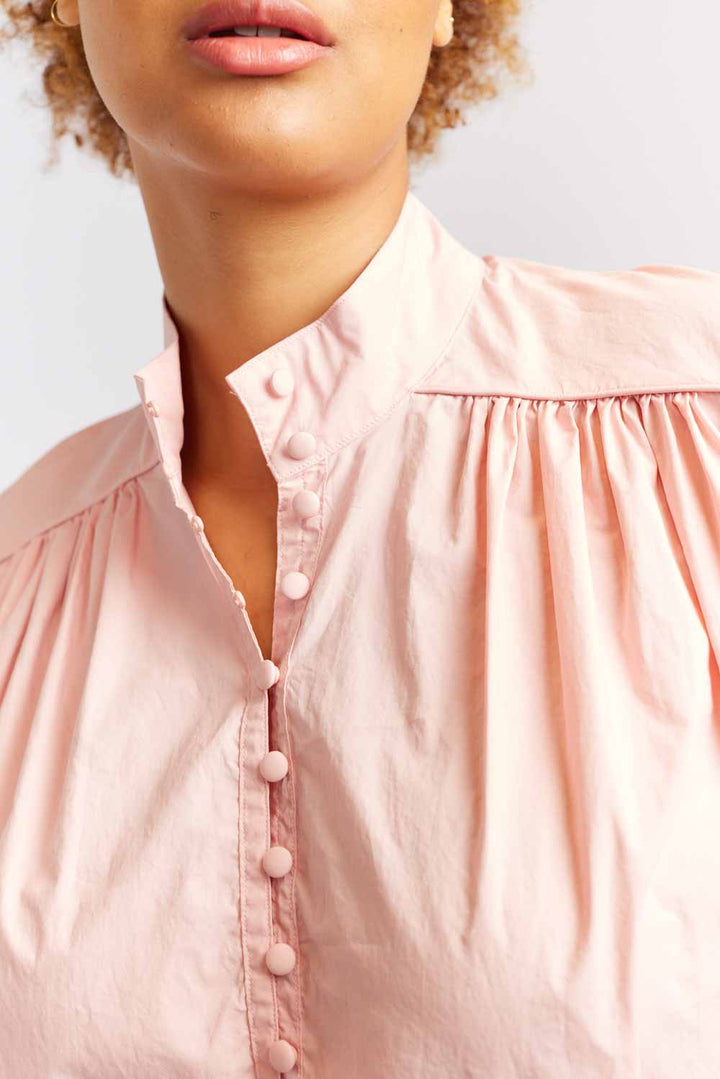 Rosemary Poplin Shirt - Rosette
