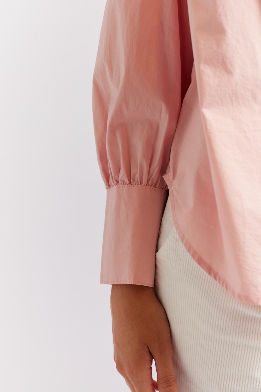 Rosemary Poplin Shirt - Rosette