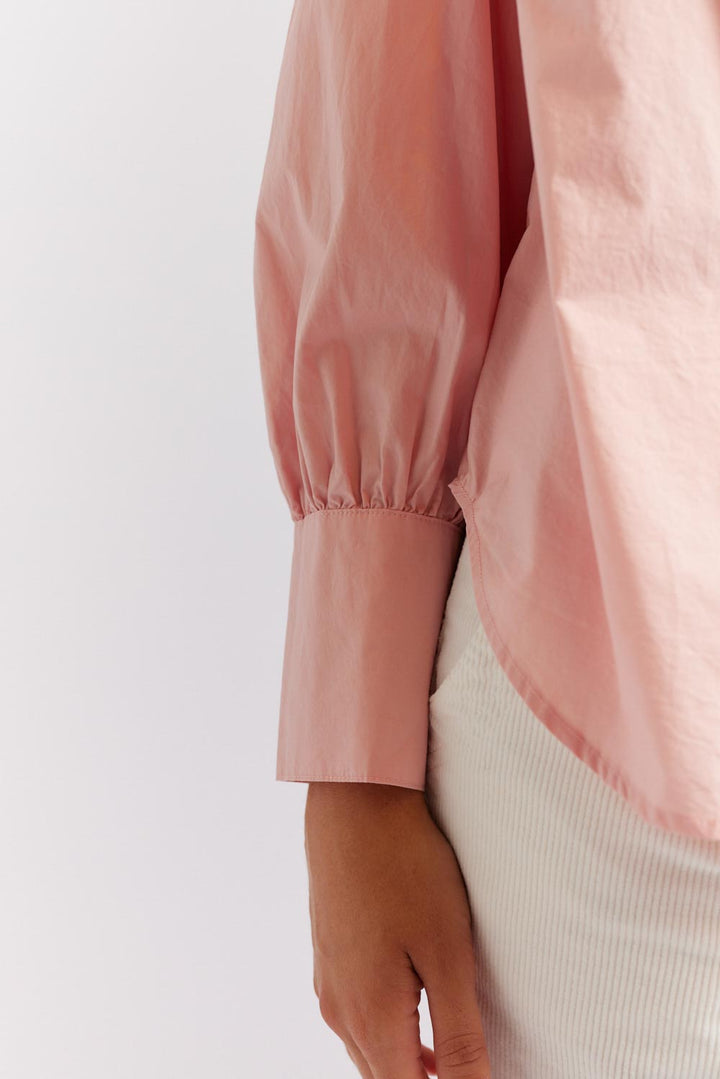 Rosemary Poplin Shirt - Rosette